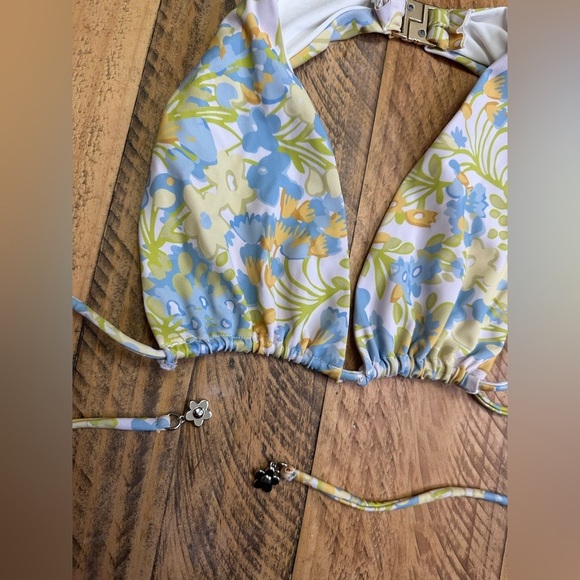 With‎ Jean Floral Bikini top size medium - Picture 4 of 7